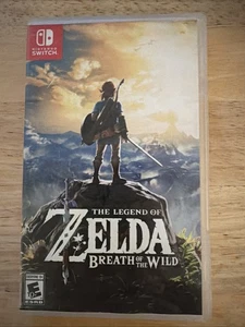 The Legend of Zelda Breath of the Wild Nintendo Switch Estuche Solo *SIN JUEGO* - Imagen 1 de 4