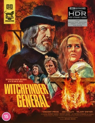 Witchfinder General (4K UHD Blu-ray) Rupert Davies Nicky Henson Ian Ogilvy - Image 1 of 2
