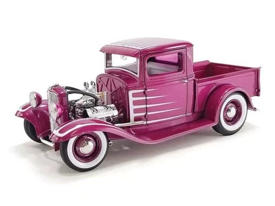ACME 1/18 1932 福特皮卡车 Grand National Deuce 系列粉色 456 件 — 第 1/4 张图片