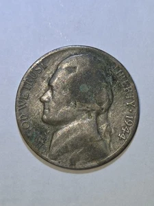 1944 5 Cent P Münzzeichen Kriegsnickel "Rückseitig keine Schleife auf dem "R" - Bild 1 von 4