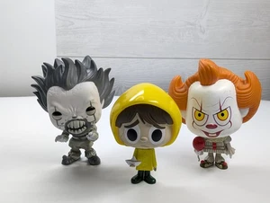 Funko Pop Lote de 3 Pops de la Película "It" Bases Incluidas Buen Estado Sin Caja - Imagen 1 de 14