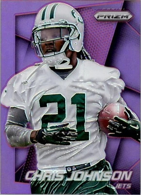 2014 Panini Prizm Prizms Purple #112 Chris Johnson - FB - Image 1 of 2