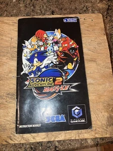 Sonic Adventure 2 Battle nur Handbuch (GameCube) - Original Top Zustand - Bild 1 von 5