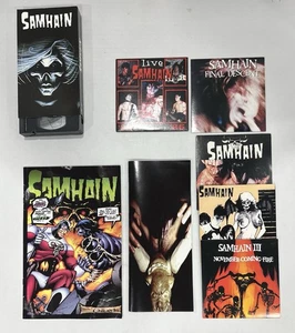 SAMHAIN CD Box Set (5 CD/comic/booklet/VHS box) DANZIG MISFITS Complete - Picture 1 of 10