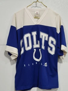 Vintage 1996 Indianapolis Colts L RIDDELL Jersey Pre Manning - Bild 1 von 18
