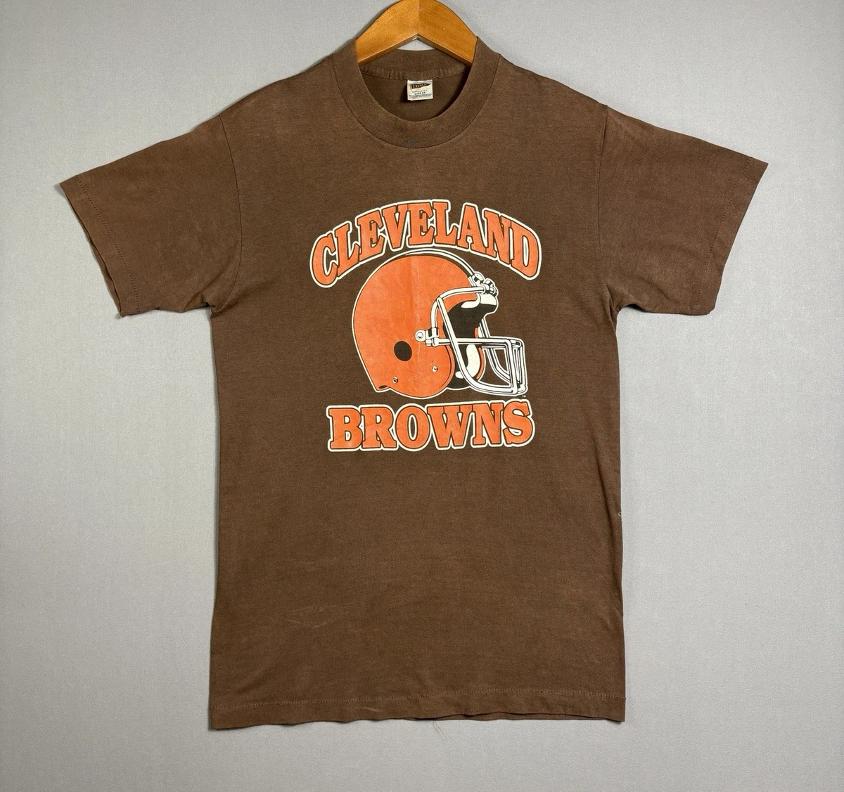 vintage cleveland browns t shirt products for sale | eBay