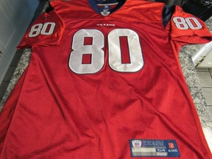 NFL Andre Johnson #80 Houston Texans Reebok On-Field Jersey Size 54 - Picture 1 of 15