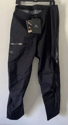 Pantalón de Senderismo Arc'teryx Beta Para Hombre Grande - Regular - Negro Gore-Tex Nuevo con Etiquetas Foto 1 de 4