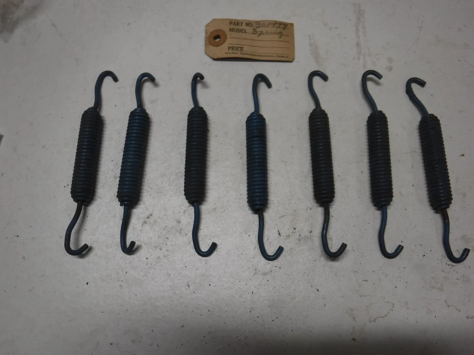 Muelles de retorno de zapata de freno Plymouth 1929 30 31 32 33 34 NOS 301477 Foto 1 de 1