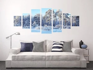 3D White Tree 738 Unframed Print Wall Paper Decal Wall Deco Indoor AJ Wall Jenny - Foto 1 di 6