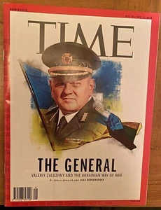 Time Magazine 2022 The General Valeriy Zaluzhny Ukraine War Putin Oct 10/17 - Picture 1 of 5