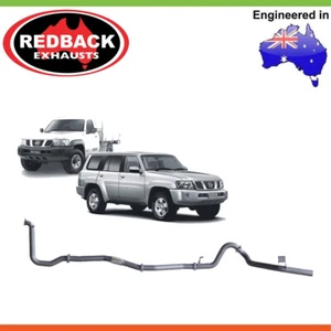 Redback Extreme Duty Exhaust To Suit NISSAN PATROL Y61 (GU) DX LEAF SPRING 3.0L - Foto 1 di 4