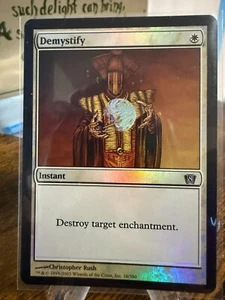 MTG Magic the Gathering Holo Demystify Eighth Edition - Bild 1 von 2