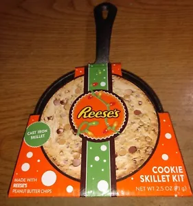 Cast Iron Mini Skillet Cookie Kit w/ Reese's Cookie Mix Ingredients - Picture 1 of 2
