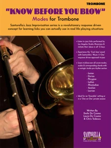Know Before You Blow - Jazz Modes for Trombone with CD * Ships from Publisher! - Picture 1 of 7