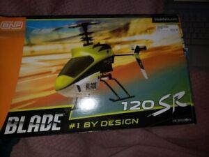 E-Flite Blade 120SR BNF (BLH3180) still in box, Used twice, Extra battery, blade