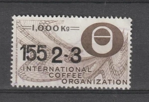 France Revenue Stamp Fiscal Fiscaux International Coffee Organization 1000 kg - Picture 1 of 1