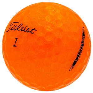 12 Titleist Velocity Orange Mint Used Golf Balls AAAAA - Picture 1 of 8