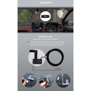 Sleek DAB+ Digital Radio Adapter Designed for Easy Installation in Cars - Picture 1 of 7