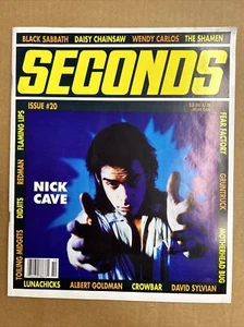1992 NICK CAVE SECONDS Magazine #20 Wendy Carlos REDMAN Didjits BLACK SABBATH - Bild 1 von 7