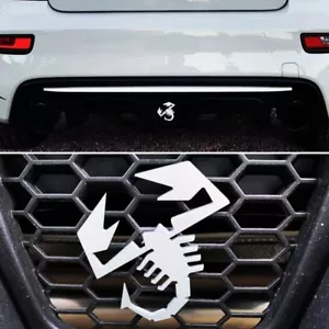 ABARTH SCORPIONE IN METALLO PER ESTRATTORE POSTERIORE 500 595 695 competizione - Imagen 1 de 21