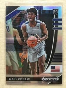 2020-2021 Panini Prizm Draft Picks #2 JAMES WISEMAN Silver RC Rookie - Picture 1 of 2