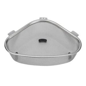 Kitchen Sink Drain Basket Stainless Steel Food Vegetables Peel Filter 22×12×8cm - Picture 1 of 15