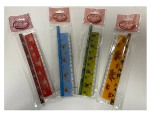 5 x Dinosaur Party Fillers Ruler and Pencil Sets Childrens Kids Gift Loot Bag - Picture 1 of 2