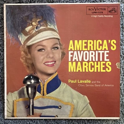 America's Favorite Marches - Cities Service Band of America RCA Victor LPM 1175 - Image 1 of 4