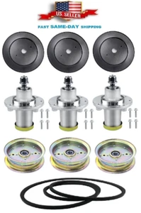 61" Deck Spindle Pulley Belt Kit For Husqvarna MZ61 MZT61 MZ6128 M-ZT61 MZ28ZTBF - Picture 1 of 7