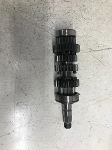 13K24 Yamaha YZF 600 1998 MAIN AXLE W GEARS 4JH-17411-00-00 4TV-17151-00-00 - Picture 1 of 8