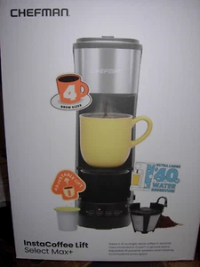 Chefman Caffettiera Monoporzione, Macchina da Caffè K Cup Compatibile con Cialde K-Cup - Foto 1 di 4