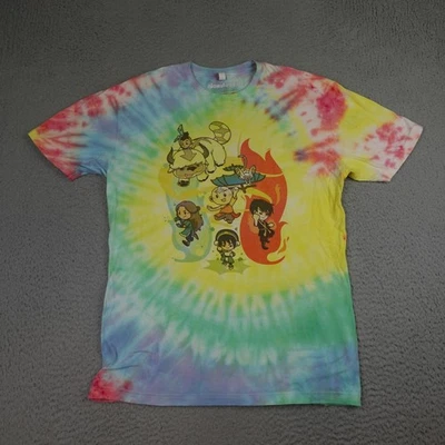 Camisa Avatar The Last Airbender para hombre XL Tie Dye Nickelodeon 2018 camiseta de dibujos animados Foto 1 de 4