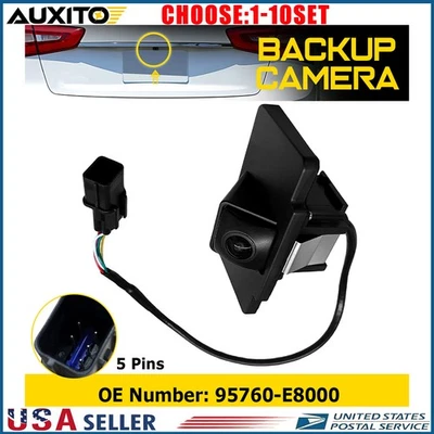 Cámara de reversa de visión trasera OE 95760-E8000 para Kia Cadenza 14-16 negra 1-10X Foto 1 de 4