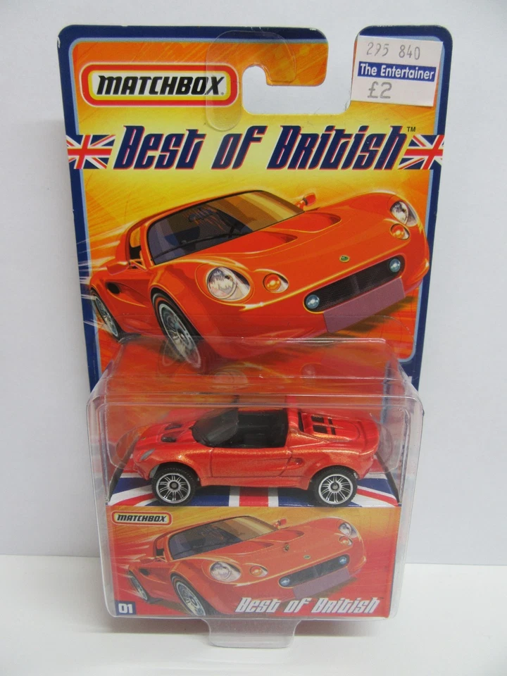 MATCHBOX Best of British Lotus Elise/Exige/Evora  - 3 Colours - Mint/Boxed - Image 1 of 1