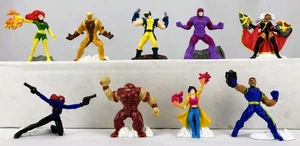 Marvel Zizzle Zizzlinger 2" X-Men Jubilee Storm Wolverine PVC Figur Lot - Bild 1 von 3
