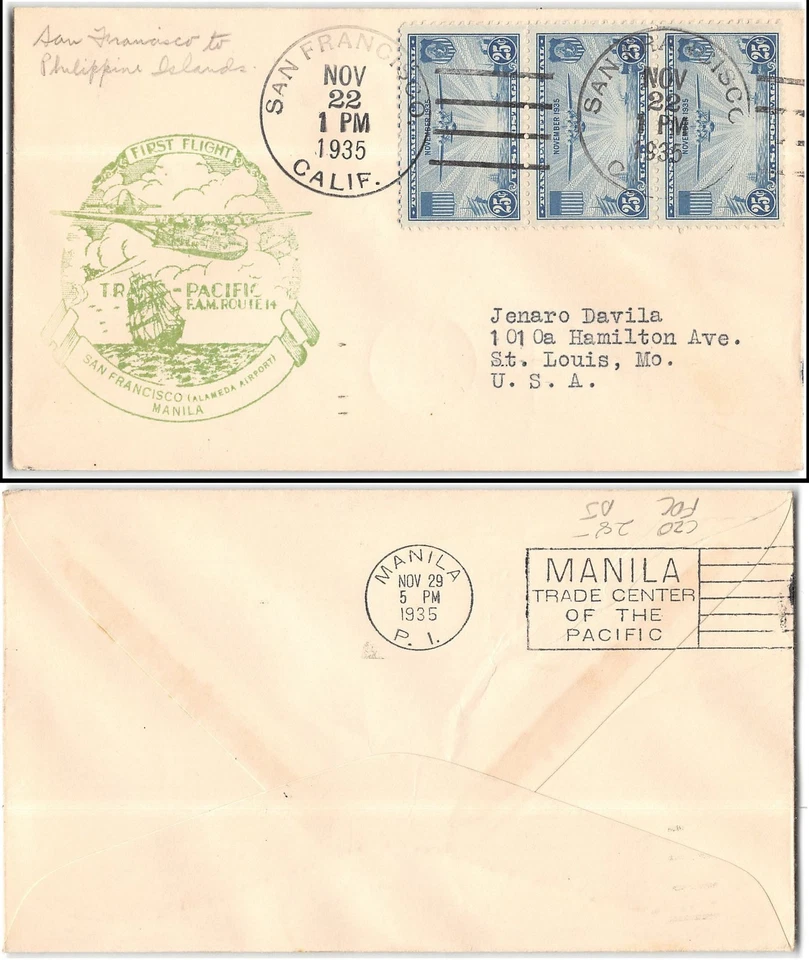 US #C20 FDC - Image 1 of 1