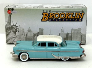 Brooklin 197 1955 Lincoln Capri 4D Sedan Turquioise/ white 1:43 Mint/ Box 2014 - Picture 1 of 6