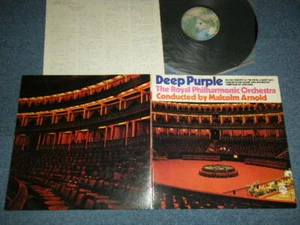DEEP PURPLE and The ROYAL PHILHARMONIC ORCHESTRA Japan 1977 P-10331W NM LP - Imagen 1 de 9