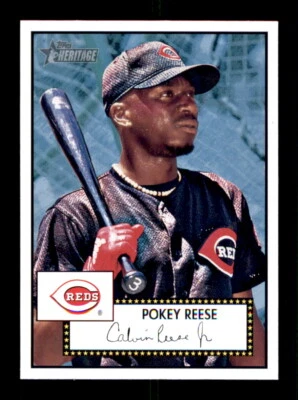2001 Topps Heritage #308 Pokey Reese - Image 1 of 2