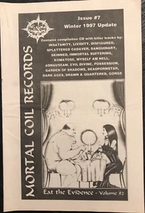 Mortal Coil Records. Issue #7 (Winter 1997). Fanzine Rare. FREE SHIPPING - Picture 1 of 3