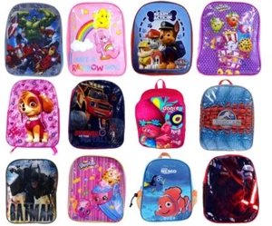 NEW OFFICIAL LICENSED CHILDRENS BACKPACKS SCHOOL BAGS PAW PATROL AVENGERS TROLLS - Picture 1 of 38