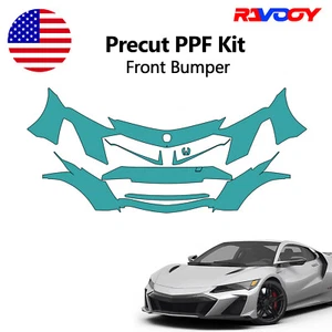 For Acura NSX Type S 2020-2023 Front Bumper Paint Protection Film Precut PPF Kit - Picture 1 of 8