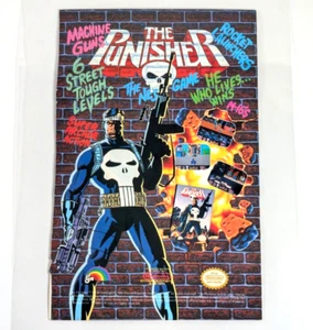 The Punisher NES Ad 1990 - Super Arcade Action für Nintendo & LaserScope Spiele - Bild 1 von 8