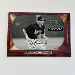2004 Bowman Heritage Matt Tuiasosopo Mariners Black and White Parallel RC 228 - Picture 1 of 1