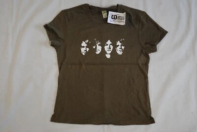 KASABIAN SILHOUETTE FACES LADIES SKINNY T SHIRT NEW OFFICIAL VINTAGE RARE - Image 1 of 4