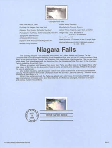 #9916 48c Niagarafälle Briefmarke #C133 - Souvenirseite - Bild 1 von 1