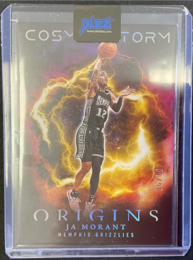 2023-24 Panini Origins Ja Morant Cosmic Storm Gold /10 SSP