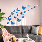 20pcs 3D Butterfly Acrylic Mirror Wall Sticker Home Living Room Murals