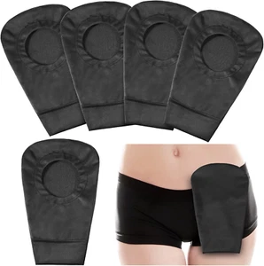 4 Pcs Black Ostomy Bag Cover Ostomy Pouch Cover Odor Control Stretchy Bag Cover - Picture 1 of 12